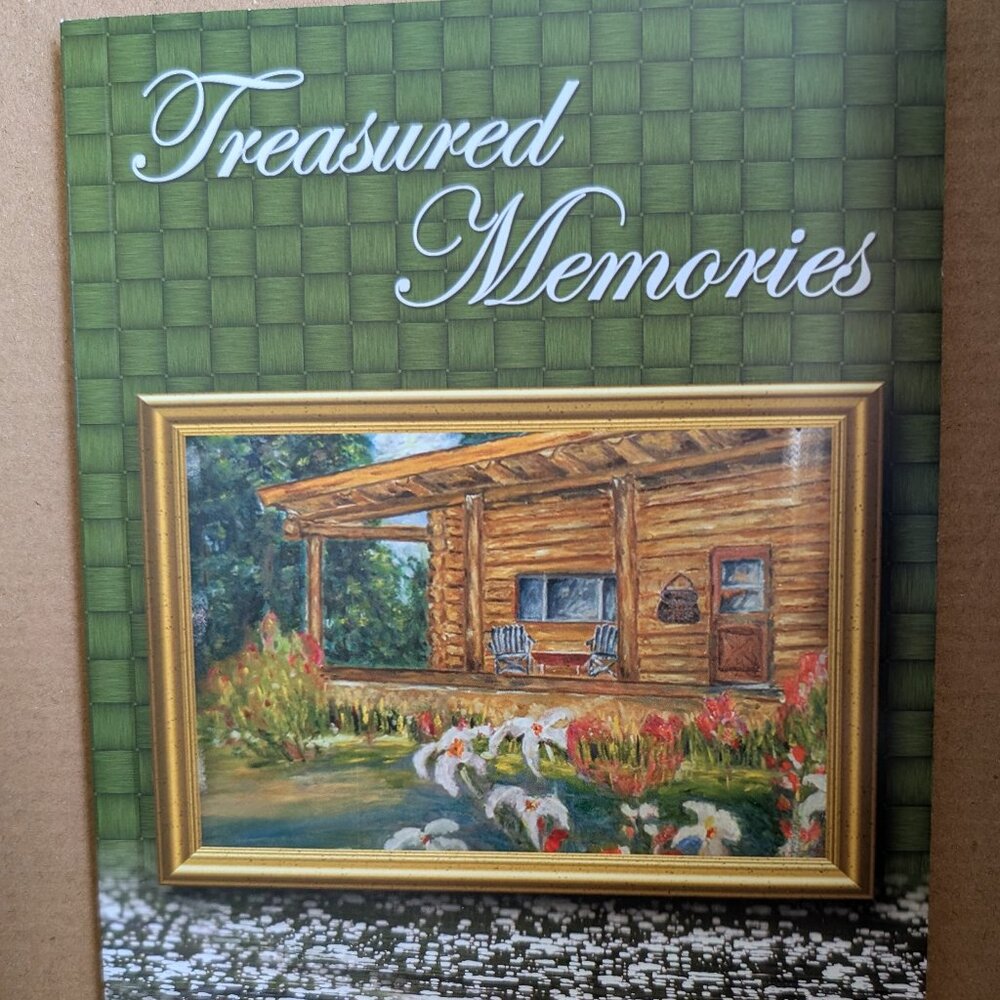 Treasured Memories Book by Peter D. Clark signed
